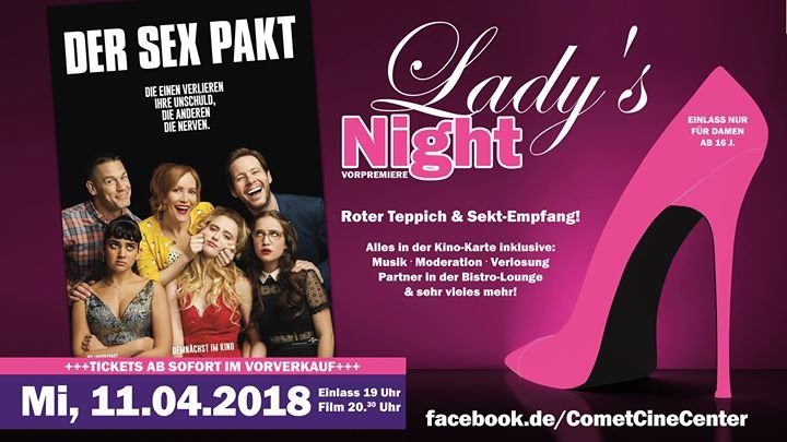 Party Lady S Night Der Sex Pakt Vorpremiere Im Comet Cine Center MG Comet Cine Center 11
