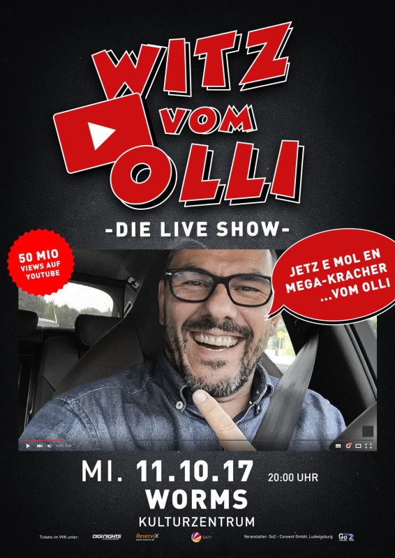 Flyer Witz vom Olli - die LIVE Show - Worms