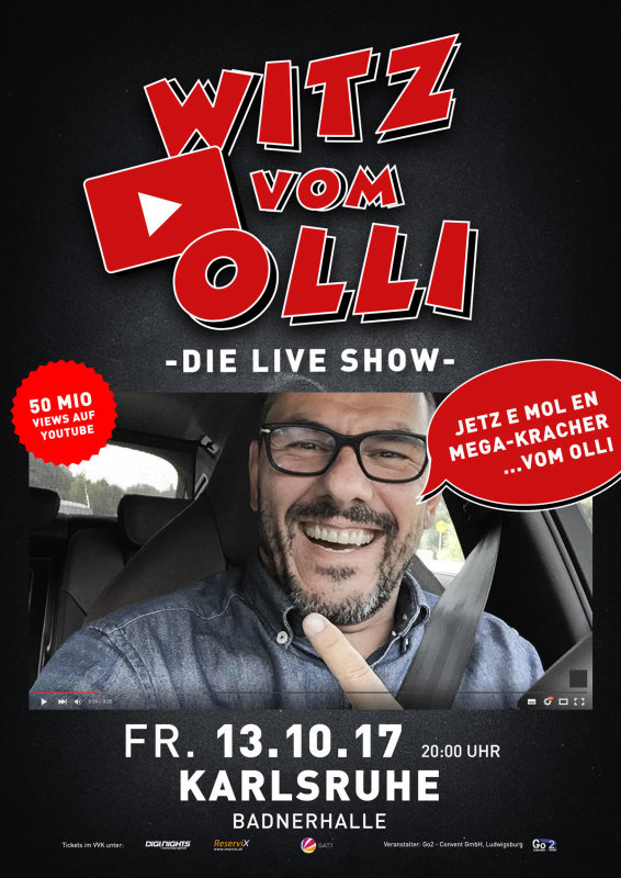 Flyer Ausverkauft! Witz vom Olli - die LIVE Show - Karlsruhe