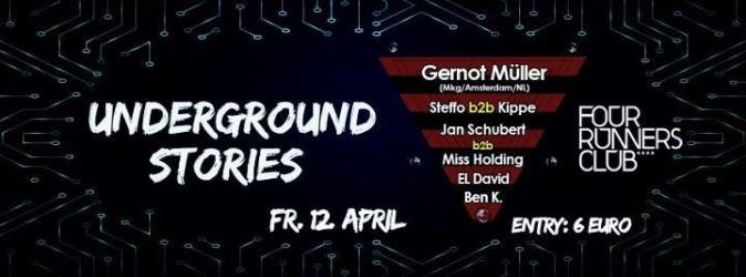  v nement Underground Stories Four Runners Club In Ludwigsburg 
