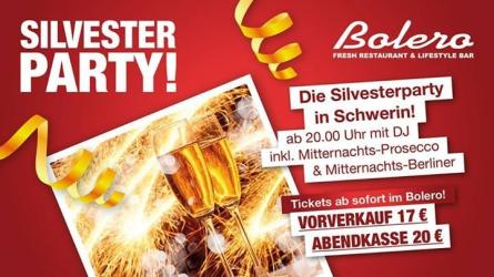 Party - Silvester Party im Bolero Schwerin - Bolero in Schwerin - 31.12