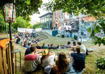 Party - Open Air Kino Sommer Bremen 2016 - Schlachthofkneipe in Bremen