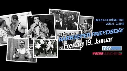 Party - Barkeeper Friendsday - 089 Bar in München - 19.01.2018