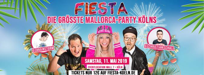Party - Fiesta - Die größte Mallorca-Party Kölns - Wall 7 in Köln - 11.