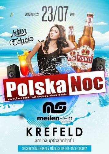 Party - Polska Noc - Meilenstein Club in Krefeld - 23.07.2016 Party - Polska Noc - Meilenstein Club in Krefeld - 23.07.2016