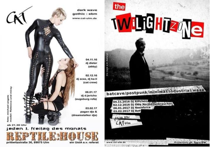 Party Reptile House & The Twilightzone Cat in Ulm 03.02.2017