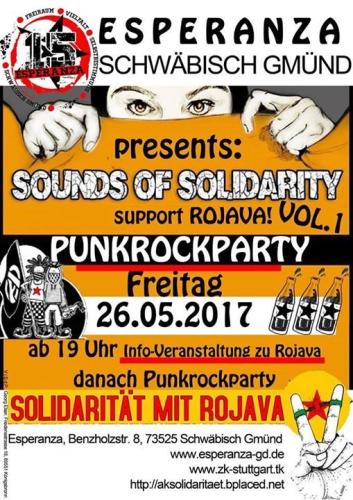 Party - Sounds of Solidarity - Support Rojava! - Esperanza ...