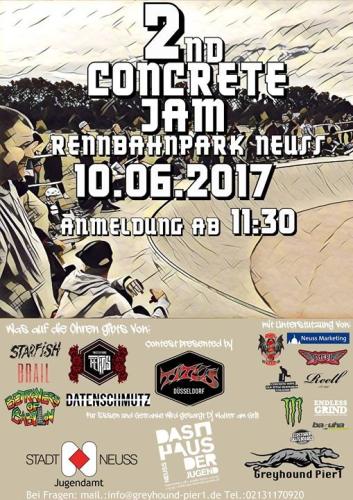 Party 2nd Concrete Jam Neuss Haus Der Jugend In Neuss 10 06 2017