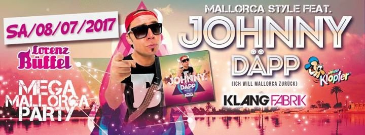 Lorenz Büffel Johnny Däpp Ich Will Mallorca Zurück