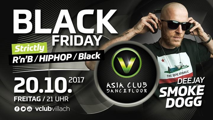 Party - Black Friday - Strictly R'n'B, HipHop & Black By DJ Smoke Dogg ...