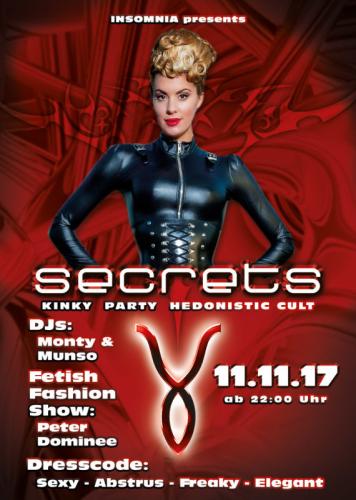 Party Secrets Kinky Party Hedonistic Cult Insomnia Nightclub In