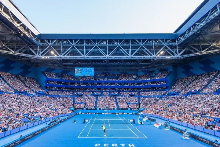 Party Mastercard Hopman Cup 2018 Perth Arena 30.12.2017