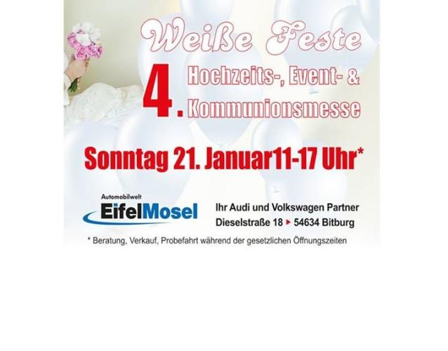 Party Weiße Feste Autohaus EifelMosel Bitburg 21.01.2018