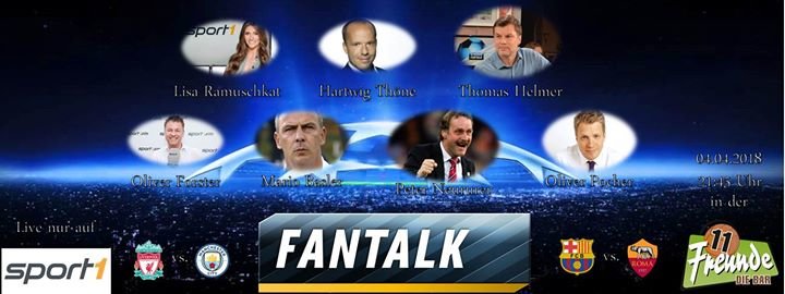 Party - Sport1 Fantalk am 04.04.2018 - 11 Freunde - Die ...