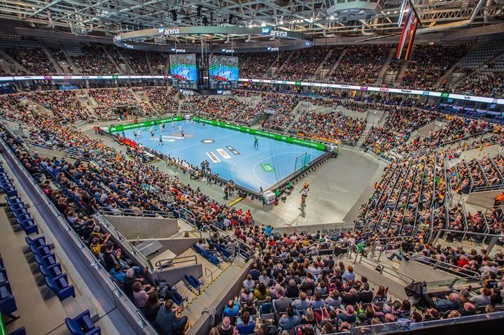 Festa Handball Landerspiel Deutschland Gegen Russland Sap Arena In Mannheim 08 06 16