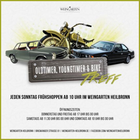 Party Oldtimer Youngtimer Bike Treff Weingarten Heilbronn