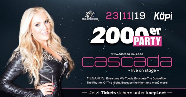 Party 2000er Party Mit Cascada Live On Stage Kopi Am