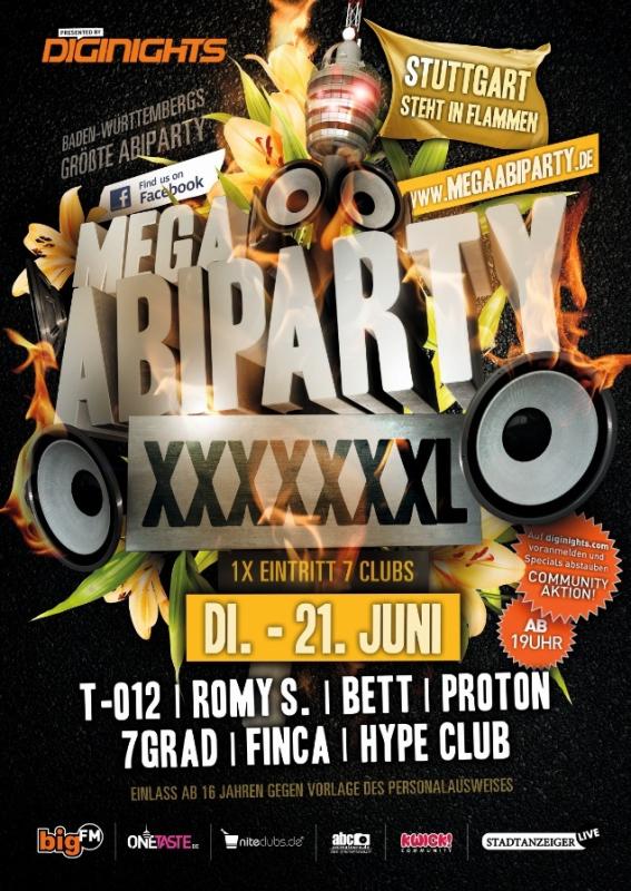 Party Stuttgart steht in Flammen Mega Abiparty XXXXXXXL Hype Club 21.06.2011