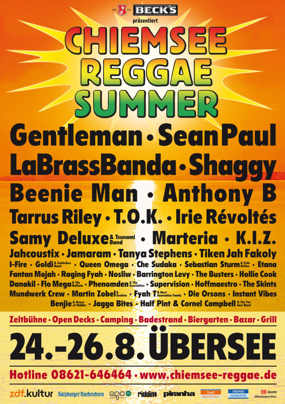 Bilder Chiemsee Reggae Summer 2012 Übersee am Chiemsee in Chiemsee