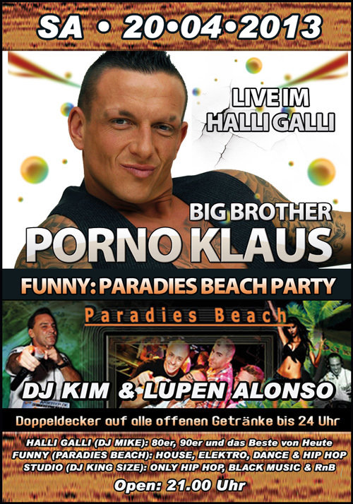 Klaus porno brother big Bigbrother Klaus