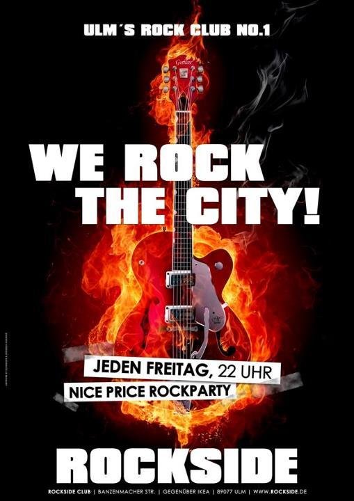 Party - MEGA NICE PRICE- BOCK AUF ROCK Rockparty - Rockside in Ulm - 10
