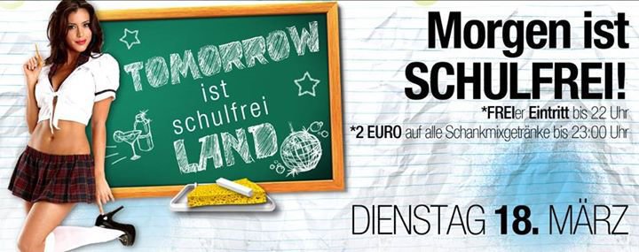Party - Morgen ist Schulfrei - Bollwerk - 18.03.2014