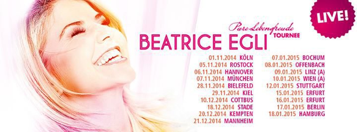 Party Beatrice Egli Pure Lebensfreude Tour Capitol in