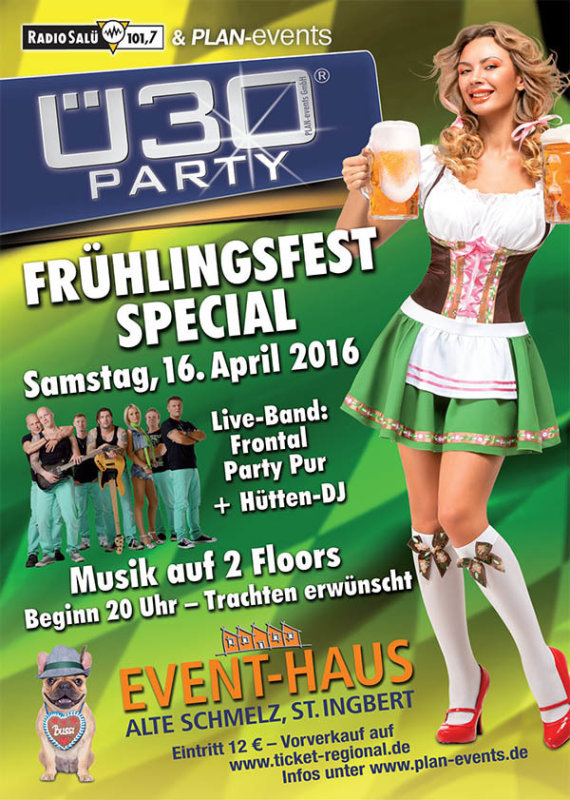 Party Ü30 Party Frühlingsfest Special EventHaus Alte