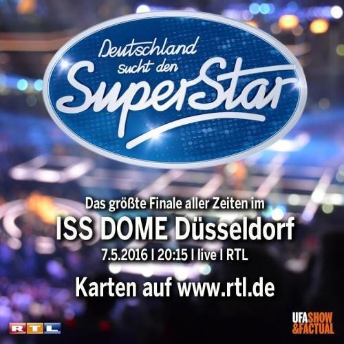 Party DSDS on Tour No Limits ISS Dome in Düsseldorf 07.05.2016