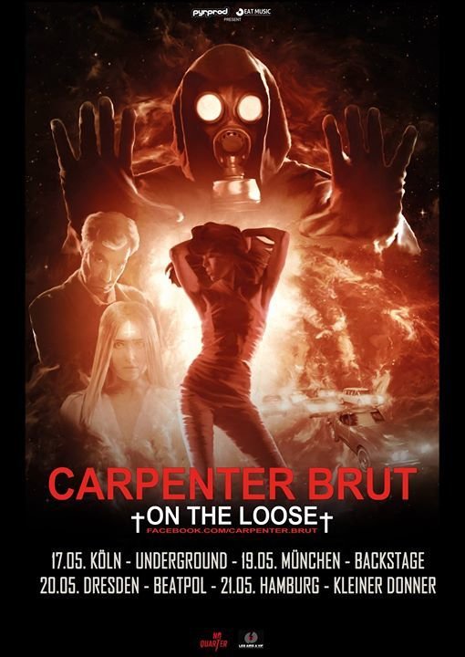 Party - CARPENTER BRUT - Beatpol in Dresden - 20.05.2016