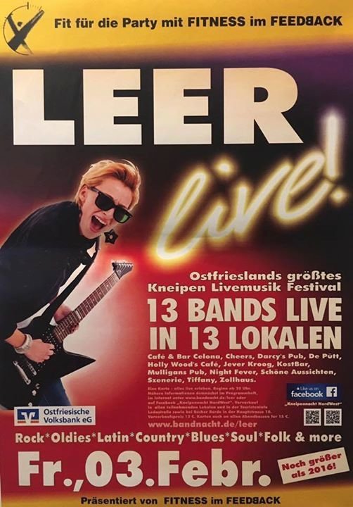 Party - LEER LIVE - Zollhaus Kulturzentrum in Leer - 03.02.2017