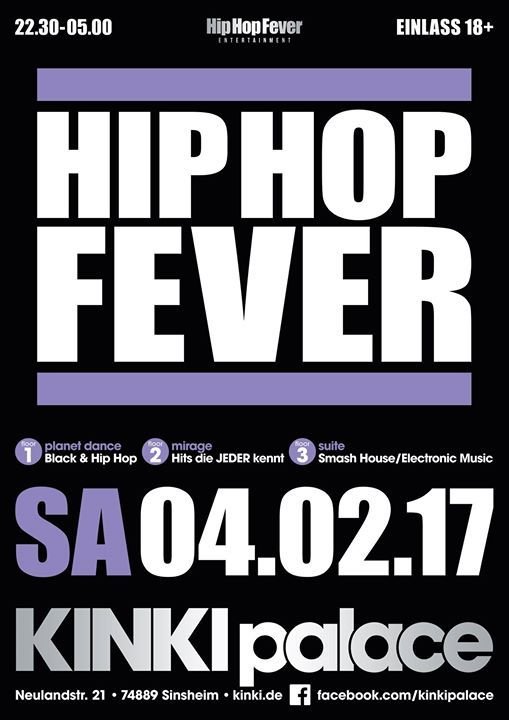 Bilder Samstag 4.Februar Hip Hop Fever Hits die jeder kennt Kinki