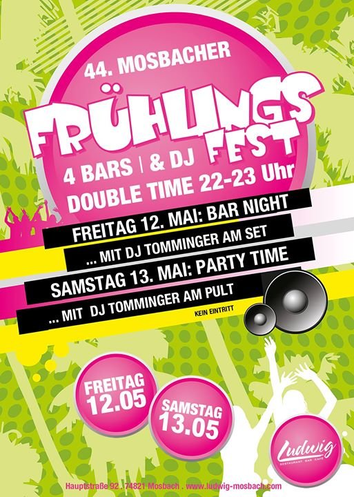 Party - Frühlingsfest Mosbach - Ludwig - 12.05.2017