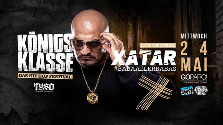 Party - HIP HOP Festival - XATAR live - GOPARC in Herford - 24.05.2017