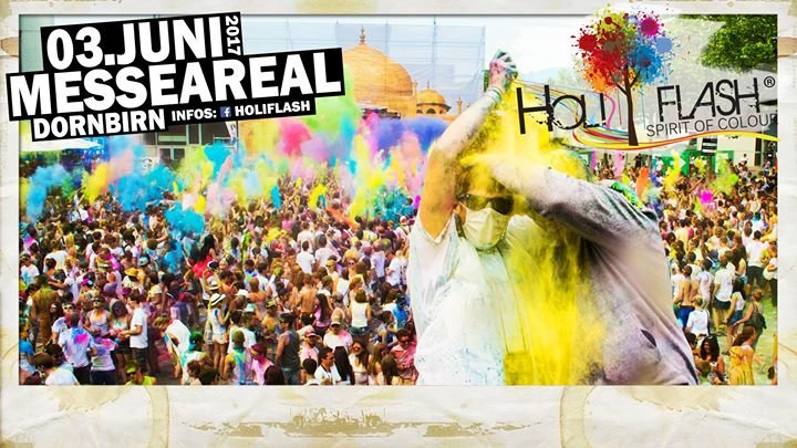 Party - HOLI Flash - Spirit of Colour 2017 - Bar Cafe Maximilian - 03.06.2017