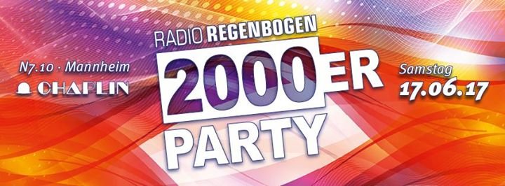 Party Radio Regenbogen 2000er PARTY Chaplin in