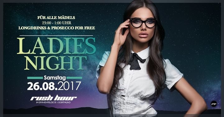 Party - Ladies Night | Freedrinks for Ladies (23h - 01h) - Rush Hour ...