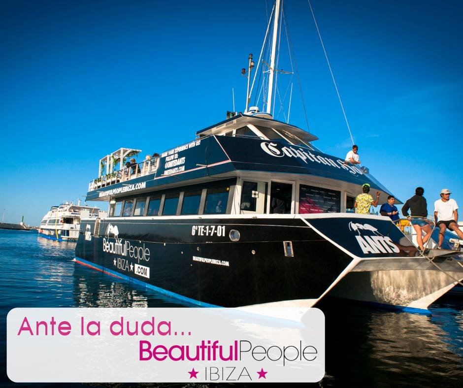 Party Beautiful People Ibiza Boat Party Albatros Bar Restaurant In 