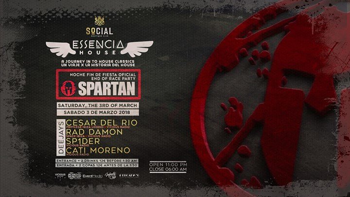 hacer los deberes excitación Monje Party - Fin de Fiesta Oficial Spartan Race Mallorca - El Divino in Palma de  Mallorca - 03.03.2018