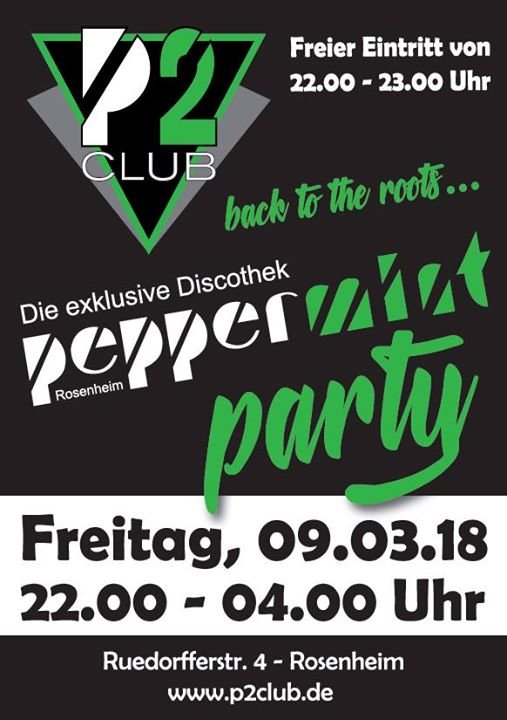 Party Peppermint Party 09.03.2018