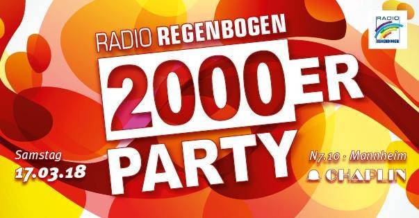 Party Radio Regenbogen 2000er Party Chaplin in