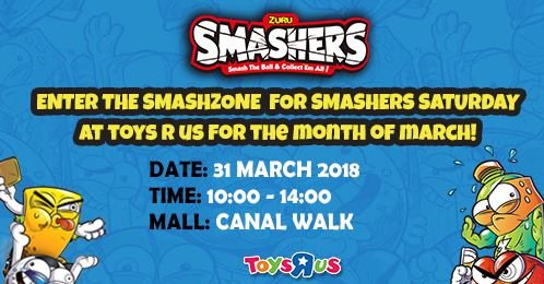 Party - Smashers at Toys R Us Canal Walk - Canal Walk Shopping Centre