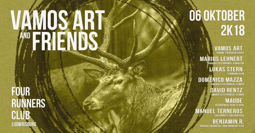 Party VAMOS ART Friends Four Runners Club In Ludwigsburg 