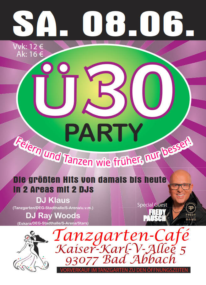 Party Ü30 Party Bad Abbach Tanzgarten Café In Bad Abbach 08062019 2870