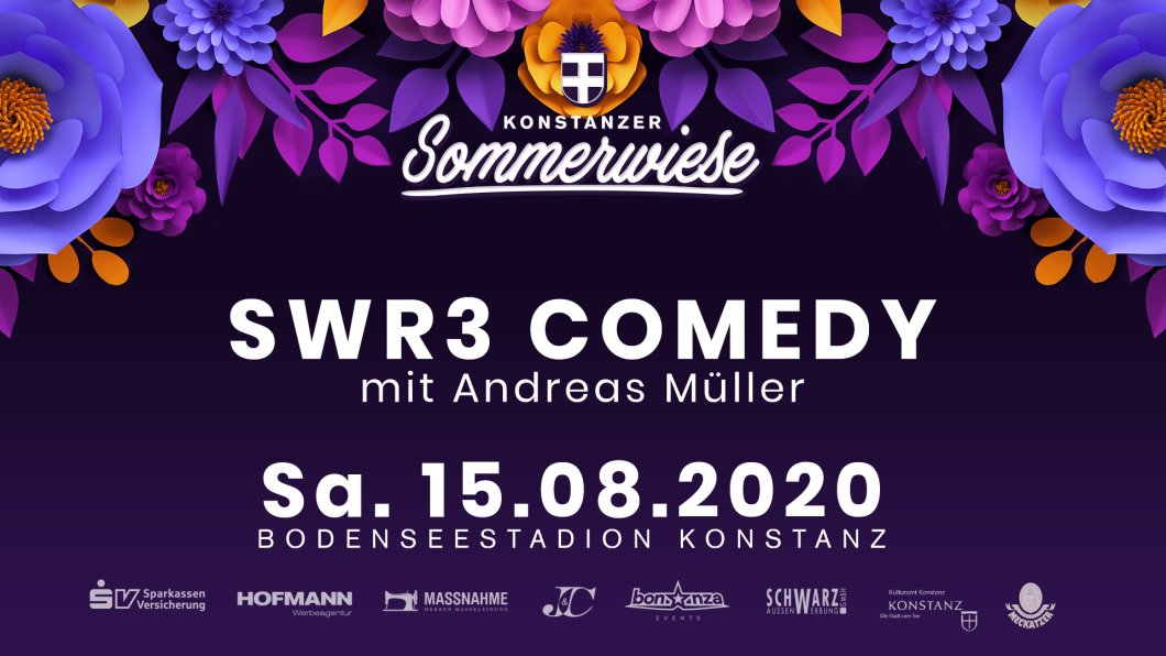 Festival - SWR3 Comedy live mit Andreas Müller > Es gibt noch Tickets ...