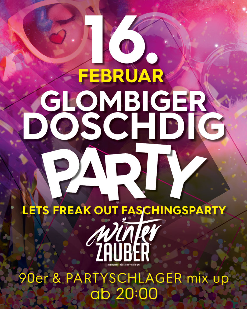 Tickets für GOMBIGER DOSCHDIG APRES SKI PARTY am 16.02.2023