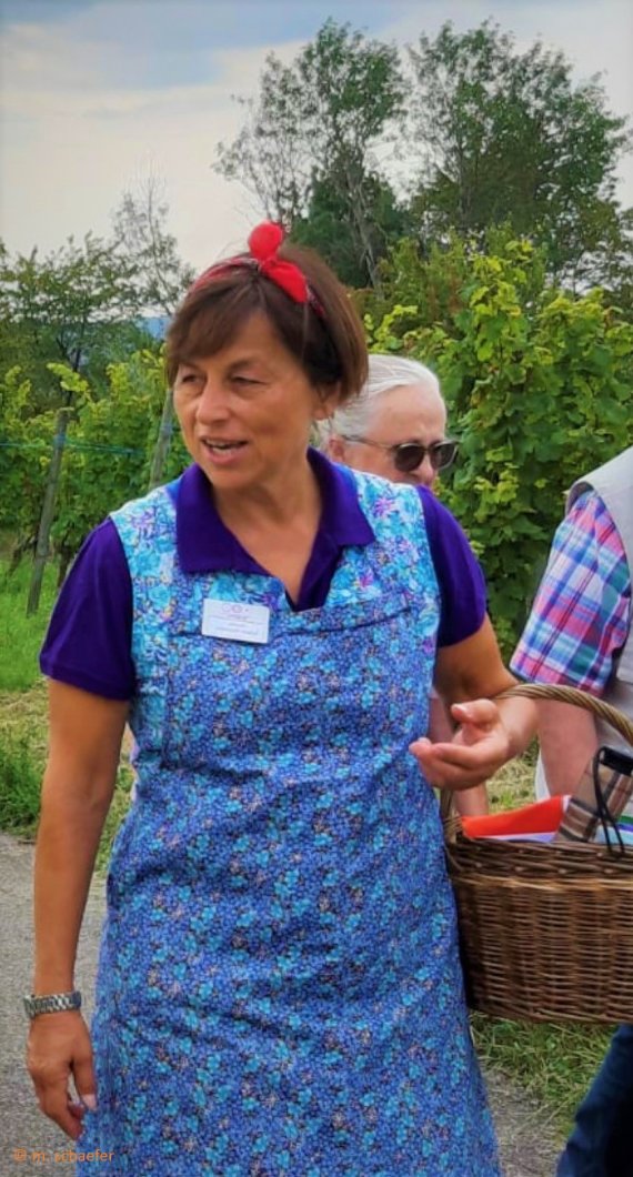 Mit der schwäbischen Wengerterin „Berta“ unterwegs