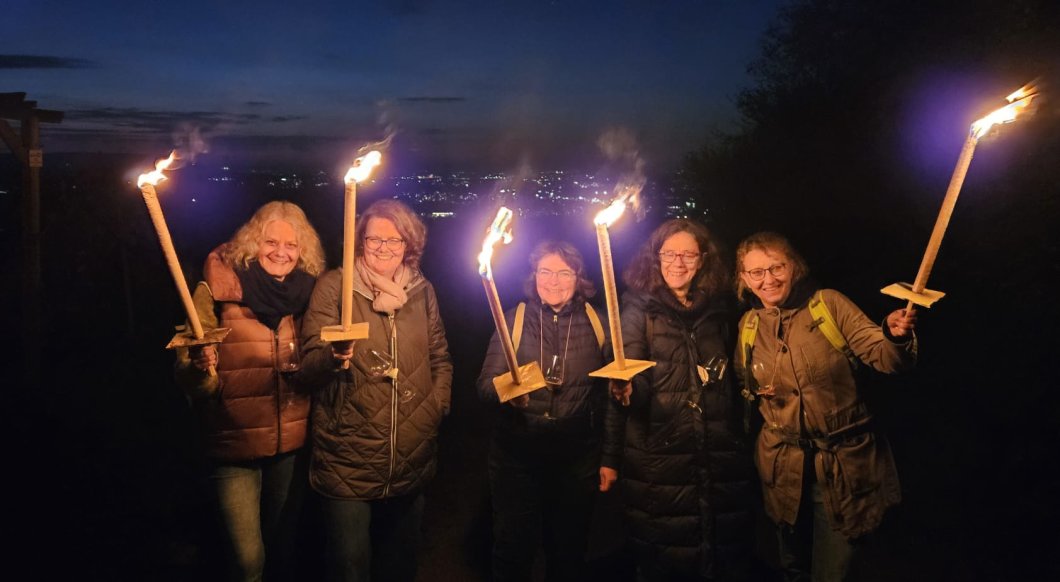 Nachts im Weinberg