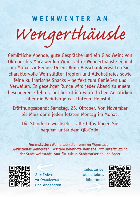 Weinwinter am Wengerthäusle
