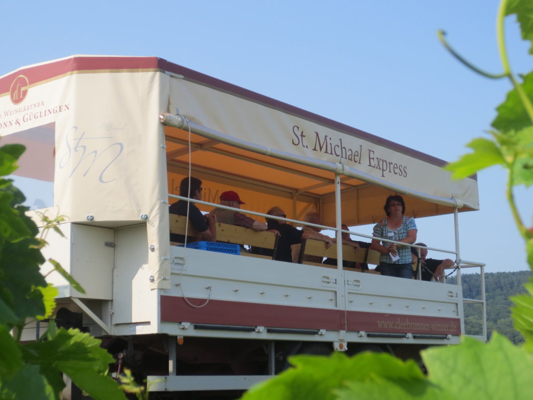 Wein – Genuss –  Reise mit dem St. Michaels Express